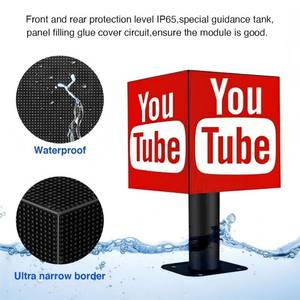 Afficheur numérique tactile magique, cube LED, affichage sur 4/5 côtés, intérieur/extérieur, publicité en magasin, 5v, montage facile, suspendu, debout - Product Image 3