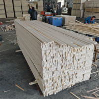 Vente en gros usine Poutre en bois lamellé-collé LVL en peuplier, taille personnalisée 2100mmx35mmx38mm, première qualité, moderne, écologique, E0 Water