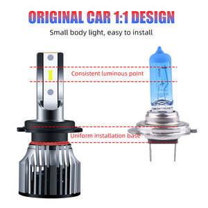 Popnow V7 <span class=keywords><strong>prix</strong></span> d'usine phare Led voiture 9005 9006 ampoule Led Plug and Play H11 H4 H7 phares Led - Product Image 5