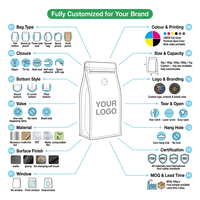 Bolsa de Embalaje YOUYI con Forma Personalizada, con Cierre Hermético, para Marcas de Snacks Especiales, Grado Alimenticio, Libre de BPA