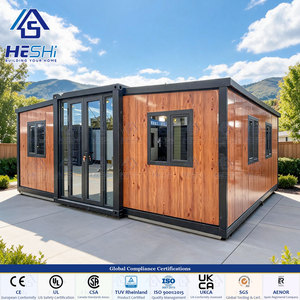 บ้านคอนเทนเนอร์ขนาด 60x120x5 มม. คานบนขนาด 20 ฟุต 40 ฟุต แบบขยายได้ 4 ห้องนอน 2 ห้องน้ำ บ้านพักอาศัยสำเร็จรูปทันสมัยแบบพับเก็บได้ ซ้อนกันได้ ปรับแต่งได้ตามต้องการ - Product Image 1