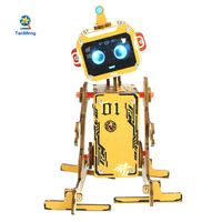 Kits scientifiques de robots à commande vocale DIY, jouets éducatifs intelligents de haute technologie STEM