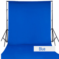 Penjualan Grosir Terlaris 3*4m Kain Katun Muslin Warna Solid Latar Belakang Foto Lukisan Tangan Layar Fotografi Studio.