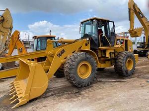 Cargadora de ruedas CAT 966H usada, pala cargadora frontal de marca famosa con componente de núcleo de motor de 6 toneladas de carga nominal, Cubo de 4,2 CBM, modelo 2012 - Product Image 2