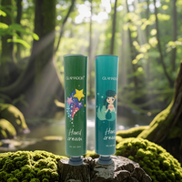 Tube d'emballage cosmétique en plastique vert de haute qualité pour crème pour les mains 30ml 60ml LIXIN/OEM LX309