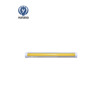 Lumière LED Jaune pour Salle Blanche, Grille en T, 24W, en Alliage d'Aluminium et PC, Compatible FFU