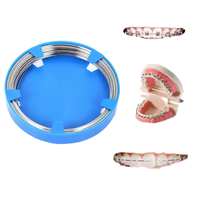 Fil orthodontique manuel en acier inoxydable de 5 m, multi-tailles, pour clinique dentaire, instrument chirurgical, classe II