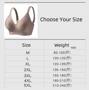 Brasier para mujer חוצה גבולות-סוג חזיות נשים גדולות חזה בתוספת גודל ג 'לי חסר תוסר - Product Image 6