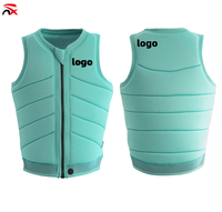 Penjualan terlaris kustom olahraga AIR profesional berselancar Wakeboarding olahraga air rompi pelampung Neoprene jaket pelampung benturan