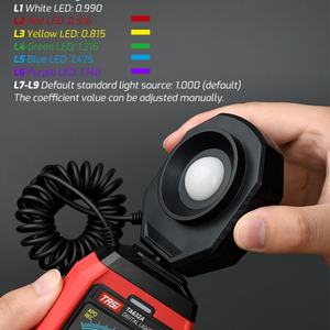 Iluminómetro Digital TASI TA632B 0.1-200,000 Lux, Medidor de Luz de Alta Precisión (3%+5Lux) con Pantalla LCD, Lámpara Halógena 8 - Product Image 5