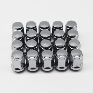 Tuercas de Rueda de Alta Calidad M12, Tuercas de Acero Cromadas con Bloqueo - Product Image 1