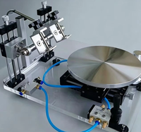 Imprimante à écran manuelle de laboratoire de haute précision, machine d'impression à écran manuelle pour l'impression de motifs sur circuits, verre ITO