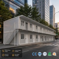 Maison en acier personnalisable - Maison préfabriquée en conteneur extensible