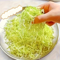 Trancheuse et râpe à légumes ultra-fine pour salade, chou, carotte - Gadget de cuisine multifonctionnel, hachoir à aliments pour la maison et la salle à manger