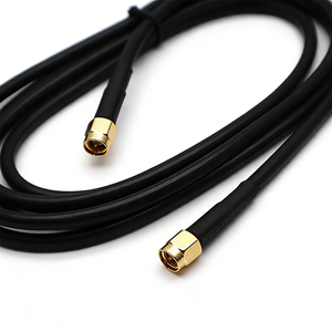 Câble d'extension RF coaxial RG58 personnalisé en usine, <span class=keywords><strong>SMA</strong></span> mâle/femelle vers <span class=keywords><strong>SMA</strong></span> mâle/femelle, 1m 2m 5m <span class=keywords><strong>10m</strong></span>, pour la communication - Product Image 4