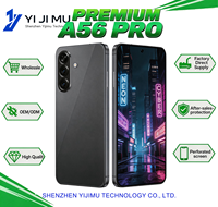 Téléphone Android 16 Global 5G 16G/22G+1TB, écran 7,3 pouces, dernière version 2026, A56 PRO, compatible bandes 5G LTE globales, reconnaissance d'images IA, haute qualité