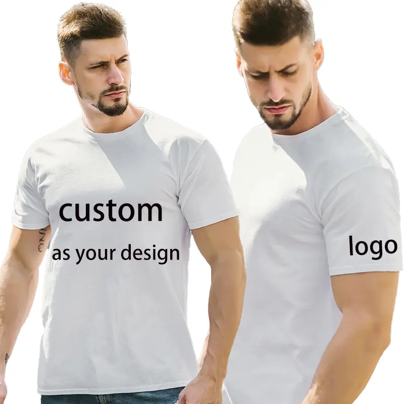 Cheap Price Custom Logo Printing Plain White T Shirts For Men/wemen