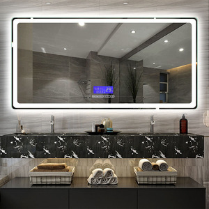 Salone attrezzature e mobili barbiere stazioni di acconciatura con luci salone stazione specchio - Product Image 1