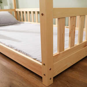Lit-Bébé Multifonctionnel en Bois Massif pour Enfants et Bébés, Mobilier de Chambre – Vente en Gros - Product Image 4