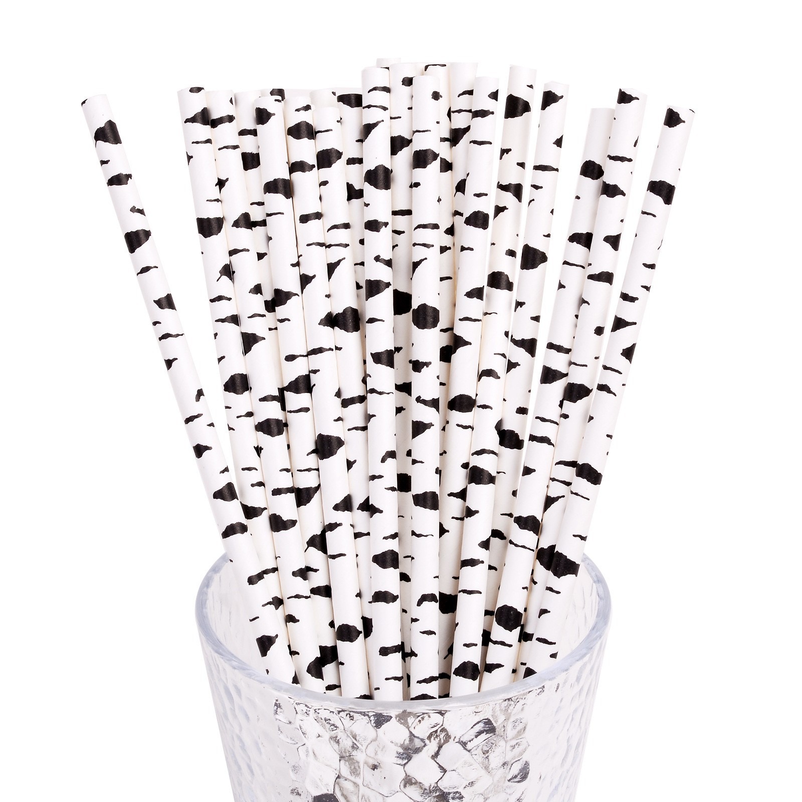 Eco-friendly Disposable Thick Drinking Paper Straws Colorful Wholesale Supplies for Juice Drink Stirrer for Parties