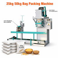 Machine d'ensachage 50 kg, machine d'emballage de sacs 25 kg et 50 kg, 180 à 300 sacs par heure, système de pesage de silo transparent