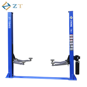 Elevador <span class=keywords><strong>de</strong></span> Autos y Motocicletas <span class=keywords><strong>de</strong></span> Dos Postes, Usado en Buen Estado, Elevador Hidráulico <span class=keywords><strong>de</strong></span> Doble Cilindro, Tipo Tijera, 220V/380V, Capacidad >55t - Product Image 1