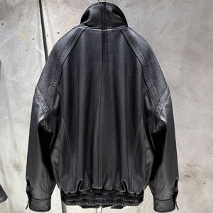 <span class=keywords><strong>Giacca</strong></span> da Donna in Vera <span class=keywords><strong>Pelle</strong></span> Martellata Nera Cappotto <span class=keywords><strong>Giacca</strong></span> in <span class=keywords><strong>Pelle</strong></span> <span class=keywords><strong>Oversize</strong></span> 2025 - Product Image 2