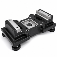 Pièces d'automatisation industrielle en acier allié sur mesure, sablées, usinage complet, petites commandes acceptées, table rotative