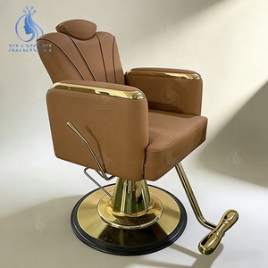 Sillón de Barbería Hidráulico Ajustable y Giratorio para Salón de Belleza - Product Image 1