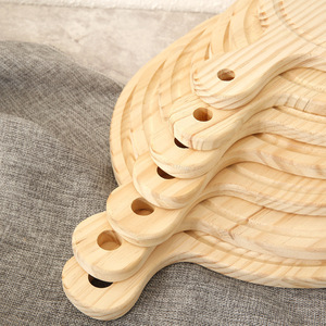 Plateau à pizza rond en bois <span class=keywords><strong>de</strong></span> pin avec logo personnalisé d'usine, <span class=keywords><strong>planche</strong></span> à découper en bois, plateau à pizza <span class=keywords><strong>de</strong></span> 6 à 12 pouces avec poignée - Product Image 4