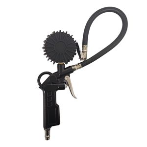 Pistolet de gonflage de pneus avec manomètre, affichage du pression sur le cadran, système de verrouillage de valve, operabilité simplifiée - Product Image 3