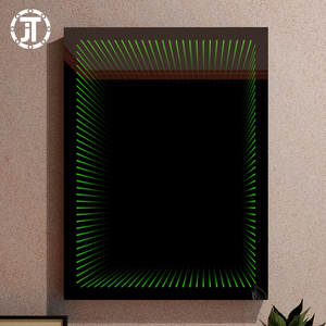 Đèn LED Ban Đêm Hình Đường Hầm Vô Cực Đèn Treo Tường Trang Trí Tiệc Cưới Lễ Hội Tiệc Tùng Chiếu Sáng Chạy Bằng Pin Gương <span class=keywords><strong>3D</strong></span> - Product Image 3