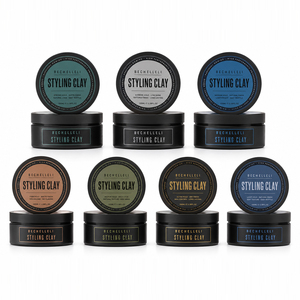Argilla per Capelli Opaca Personalizzata per Uomo, <span class=keywords><strong>Cera</strong></span> Modellante per Acconciature Maschili, Tenuta Super Forte per 48 Ore, Effetto Voluminoso - Product Image 1