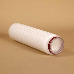 Microporous Pleated Filter Cartridge 10-Inch Flat Top Polypropylene Membrane For Medical Chemical Electronic Applications - Product Image 2