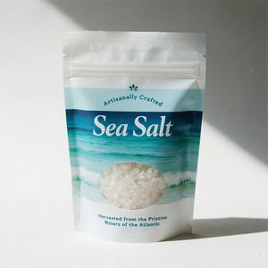 Bolsa Doypack Personalizada de Grado Alimenticio para Exfoliante Corporal de Sal Marina, Embalaje de Grabado para Snacks, Venta al por Mayor - Product Image 5