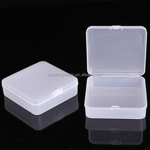 Boîte de rangement en plastique PP givré SUNSHING, petite boîte de rangement en plastique avec couvercle pour pièces, outils, organisateur, emballage cadeau, mini conteneur pour perles - Product Image 4