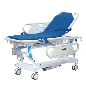 Competitive Price Hospital Ambulance Patient Medical Transport Stretcher Trolley Price