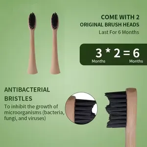 <span class=keywords><strong>Brosse</strong></span> à dents naturelle <span class=keywords><strong>rechargeable</strong></span> en gros Fonction de charge sans fil et boîte en <span class=keywords><strong>bois</strong></span> <span class=keywords><strong>Brosse</strong></span> à dents sonique - Product Image 4