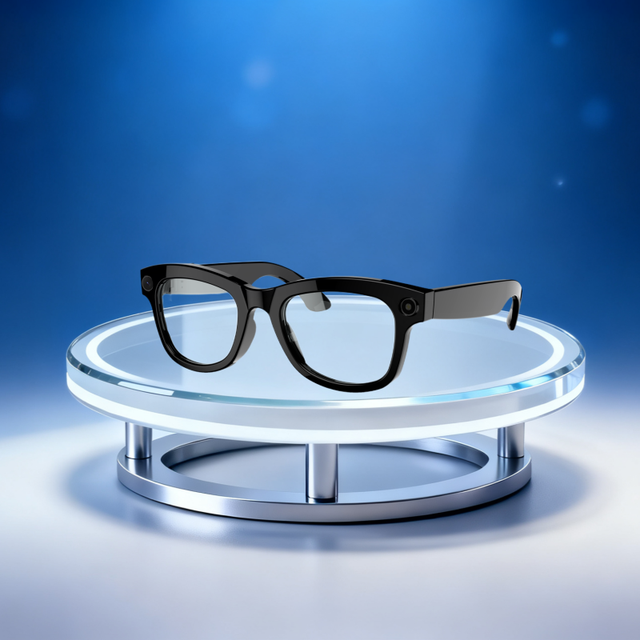 Smart Glasses with HD Recording Immersive Music Visual Audio AI Technology Hands Free Wearable Entertainment System