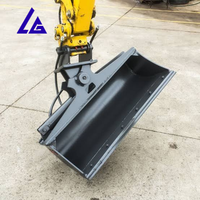 Godet de nivellement inclinable haute performance et durable de 1200 mm (0,21 m³) pour le nettoyage des fossés et le nivellement de précision