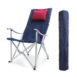 Silla de Camping Plegable Reclinable Ligera con Marco de Aluminio para Pesca, Portátil para Exteriores, con Respaldo Alto y Logotipo Personalizado - Product Image 3