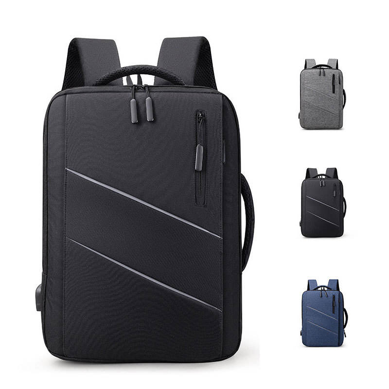 Expandable Business Computer Bag With a Drawbar and Large Capacity for ...