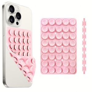 Support de téléphone portable adhésif antidérapant personnalisé à 40 ventouses en silicone pour fixation mains libres - Product Image 1