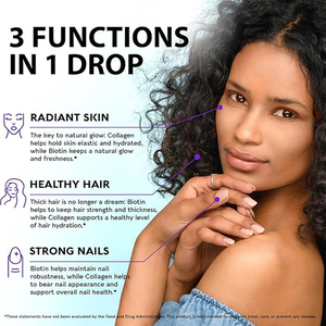 Gotas <span class=keywords><strong>de</strong></span> Colágeno con Biotina <span class=keywords><strong>de</strong></span> Alta Calidad, Directo <span class=keywords><strong>de</strong></span> Fábrica, Vitaminas para el Crecimiento del Cabello, para Mujeres y Hombres, Gotas para una Piel Saludable - Product Image 3