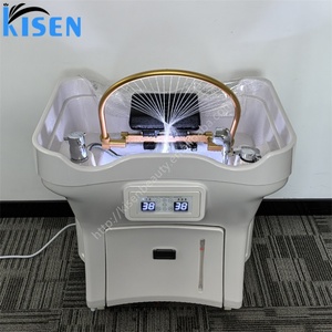 KISEN Nouveau Design Lit de Lavage Capillaire Massant avec Bac Portable, Chaise de Spa Capillaire pour Salons de Beauté, Vente en Gros, Très Demandée - Product Image 3