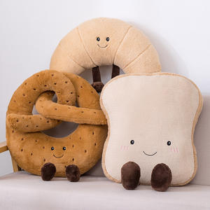 Collations créatives Bâton judiciaire Poupée Croissante Jouet en peluche confortable pour enfants Poupée à pain en peluche - Product Image 2