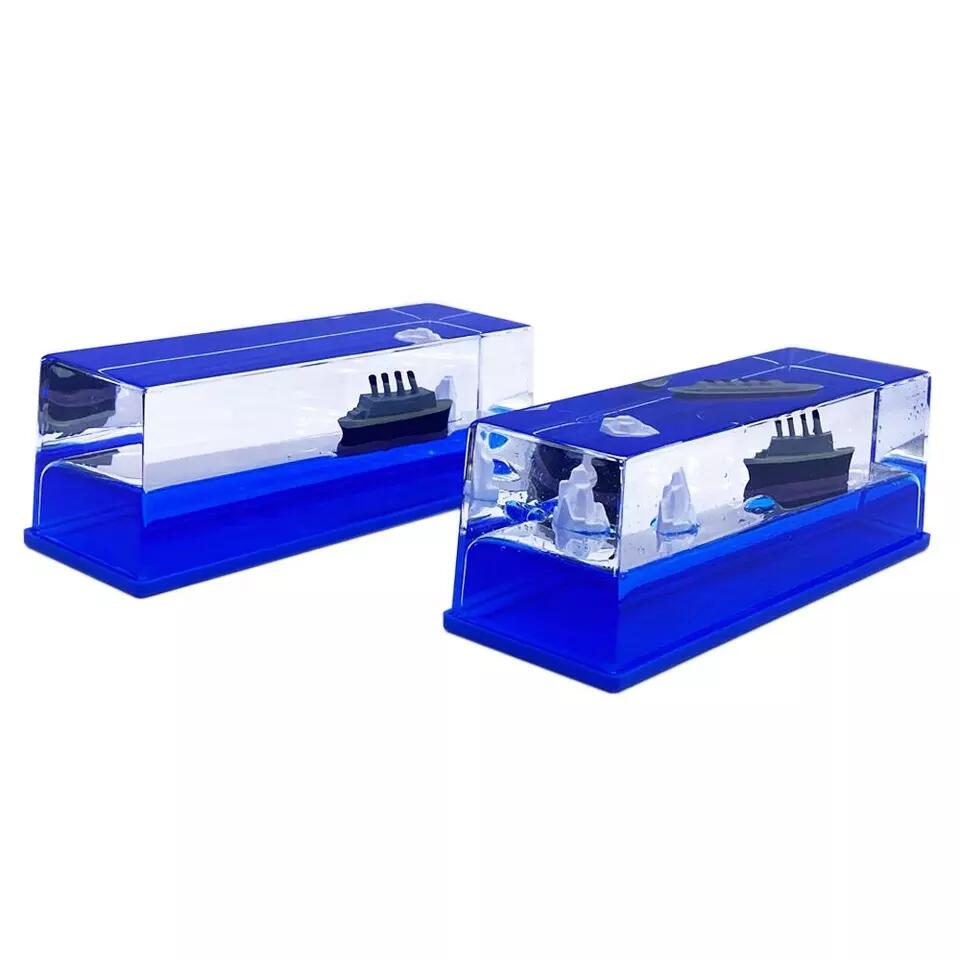 2022 год, круизный лайнер, хит, украшения, Титаник, айсберг, акриловый круизный лайнер, хит, украшение