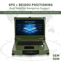 Ordinateur portable robuste personnalisé en aluminium Intel Core i7-10610U 16 Go DDR4 1 To SSD 5G GPS BeiDou IP65 Industriel OEM ODM Stock Anglais