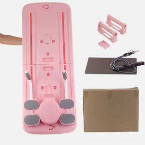 Tavola Pilates Portatile Unisex in PP di Alta Qualità con Barra per Push-up e Attacco Jumpboard, Attrezzatura Cardio per Uso Domestico, per <span class=keywords><strong>Addominali</strong></span> e Muscoli Piana Addominale - Product Image 5