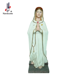 Base dorada personalizable 3D poliresina estatua de Jesús estatuilla religiosa ornamento para decoración del hogar regalo de negocios artesanías de resina pintadas - Product Image 3